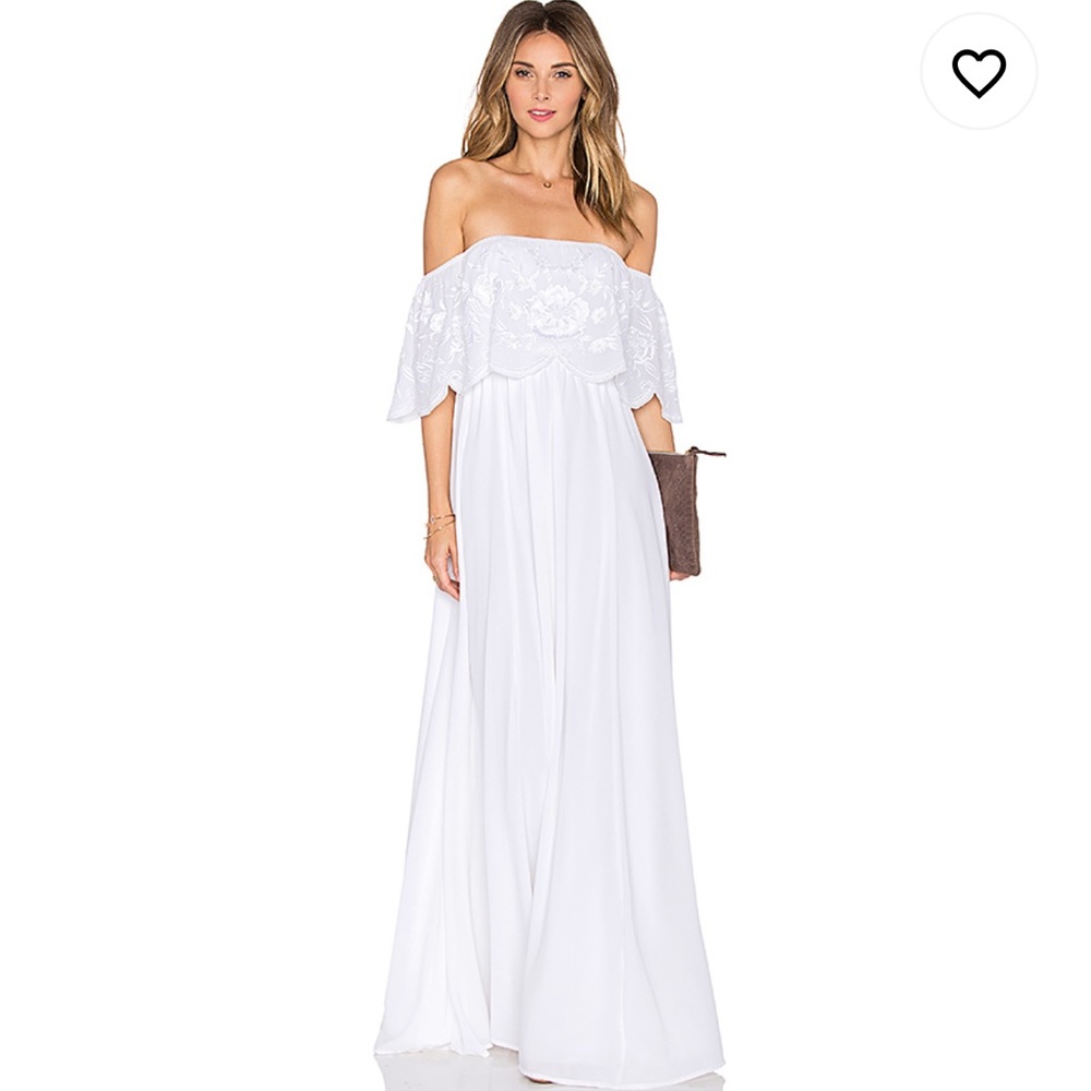 Lovers and Friends - Hawaii Dress in White